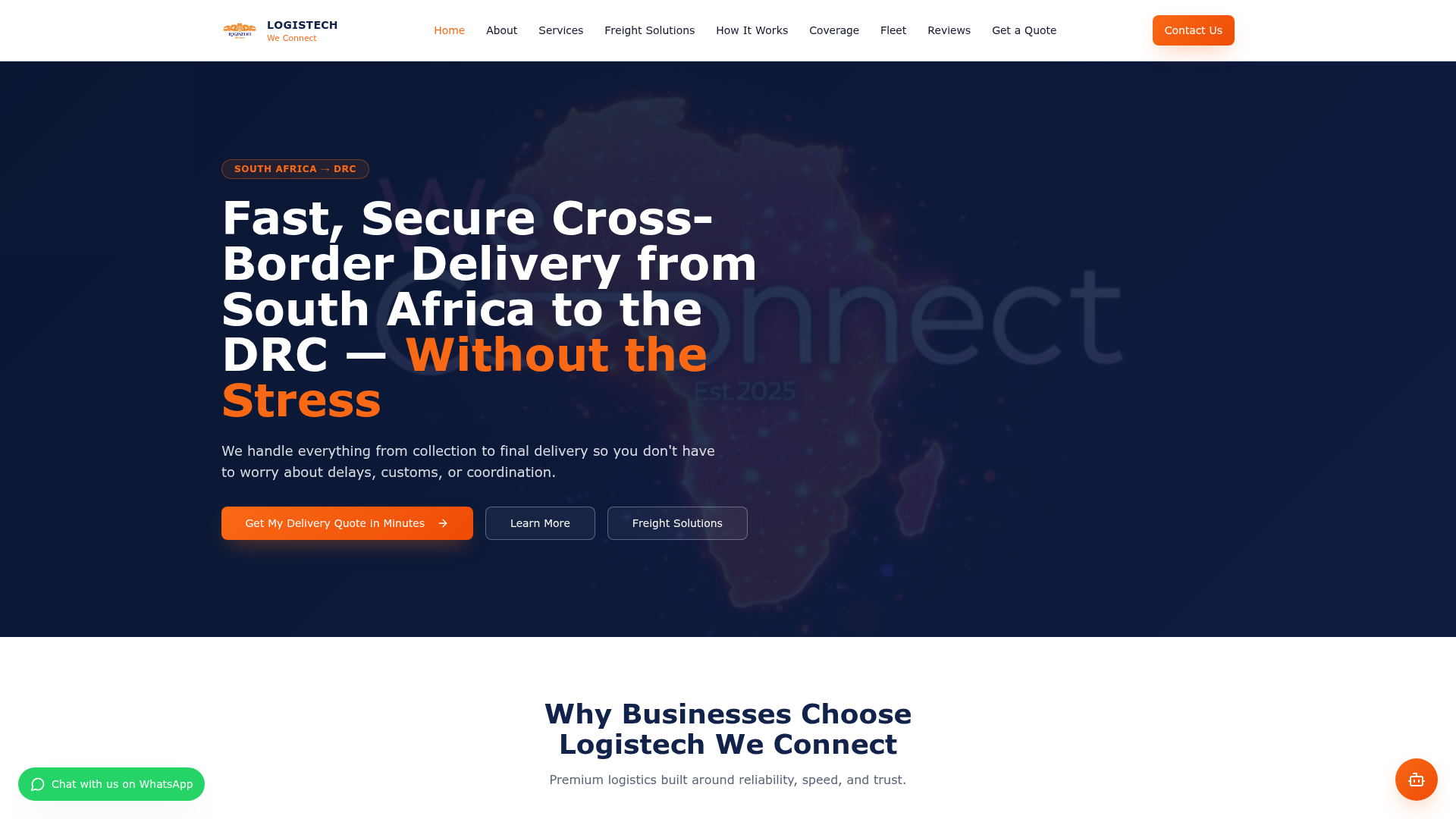 Logistech WeConnect website